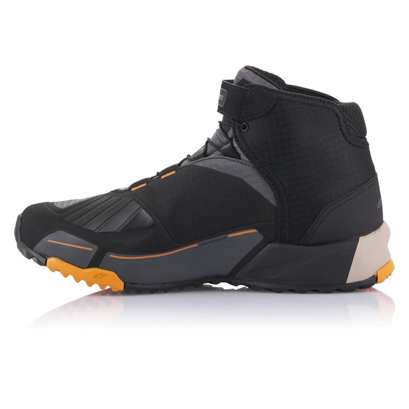 Alpinestars CR-X Drystar motorcykelstøvler sort-brun-orange