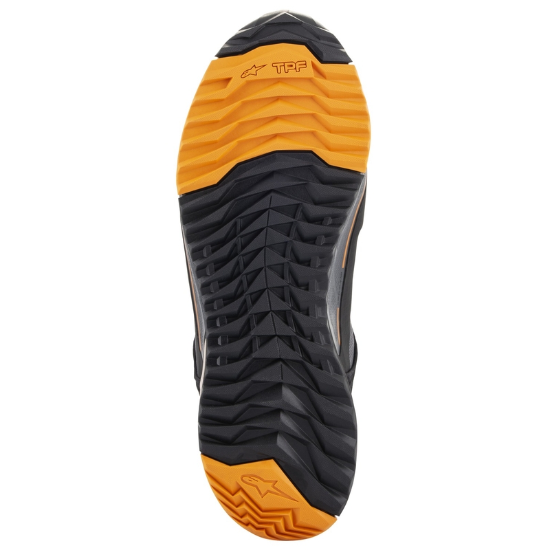 Alpinestars CR-X Drystar motorcykelstøvler sort-brun-orange