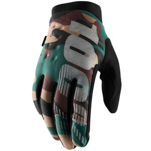 Motocrosshandsker 100% - USA BRISKER camo-sort