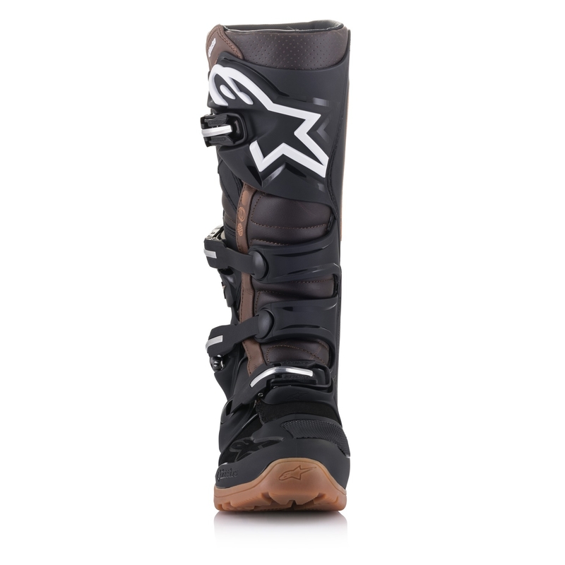 Motorcykelstøvler Alpinestars Tech 7 Enduro, Sort/Mørkebrun