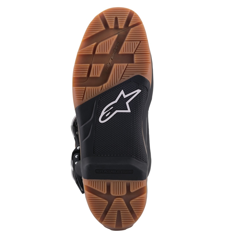 Motorcykelstøvler Alpinestars Tech 7 Enduro, Sort/Mørkebrun