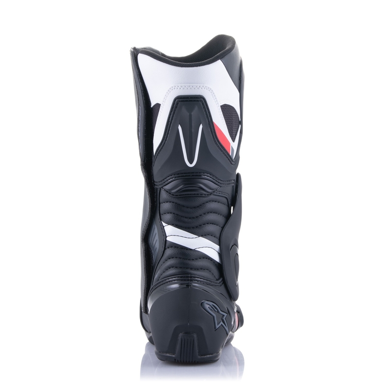 Alpinestars S-MX 6 motorcykelstøvler sort-hvid-grå-rød