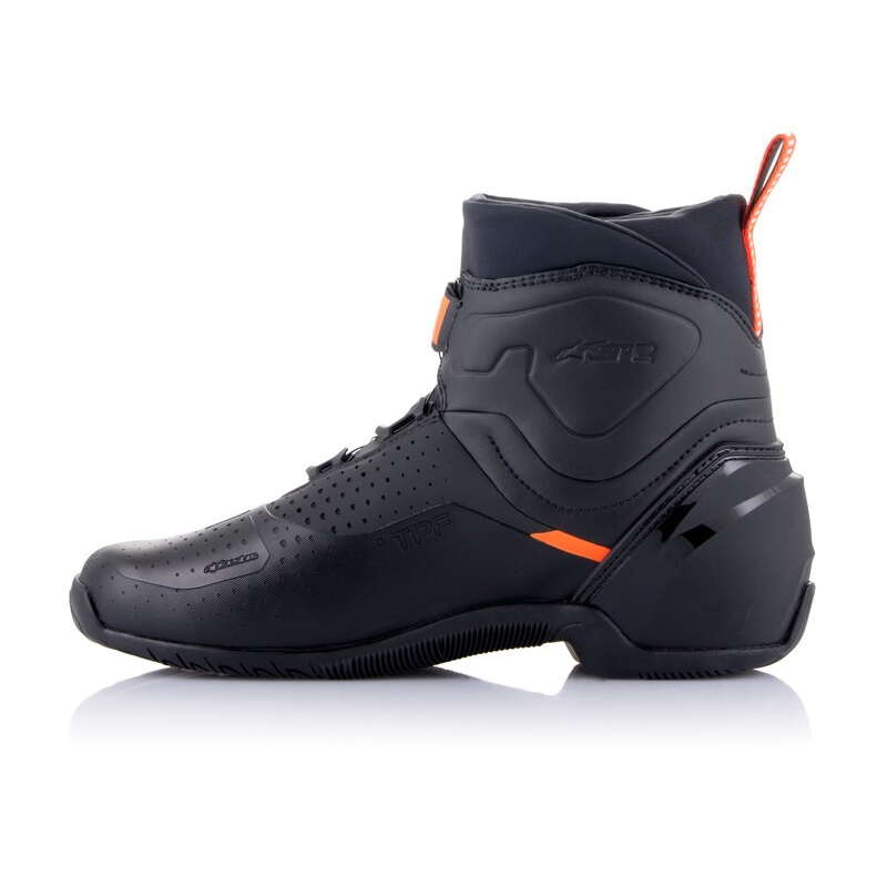 Alpinestars SP-2 motorcykelstøvler sort-hvid-fluo rød
