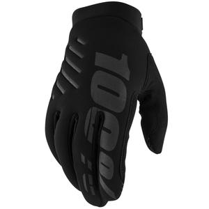 Motocrosshandsker 100% - USA BRISKER sort