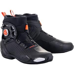 Alpinestars SP-2 motorcykelstøvler sort-hvid-fluo rød