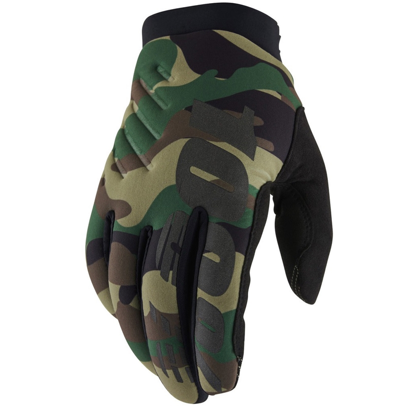 Motocrosshandsker 100% - USA BRISKER sort-camo