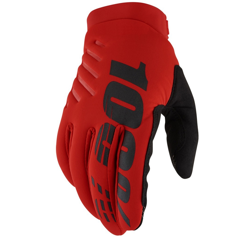 Motocrosshandsker 100% - USA BRISKER rød II