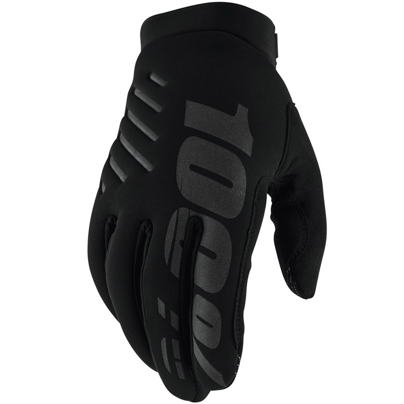 Børne motocrosshandsker 100% - USA BRISKER sort