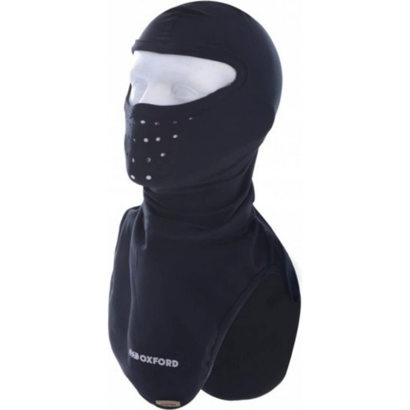 Motorcykelhætte Oxford Balaclava Deluxe Micro Fleece sort
