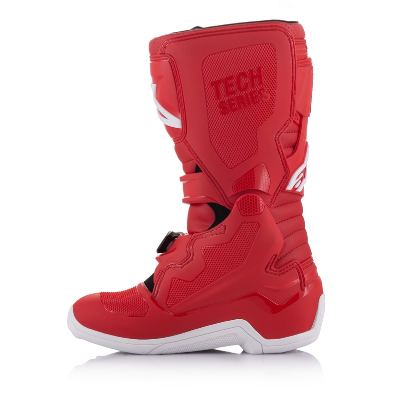 Alpinestars Tech 7 S børne motorcykelstøvler røde