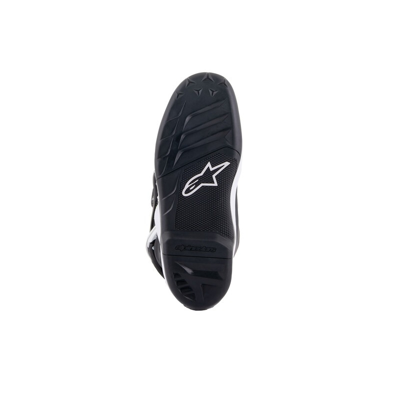 Alpinestars Tech 7 S børne motorcykelstøvler sort-hvid-fluo gul-blå