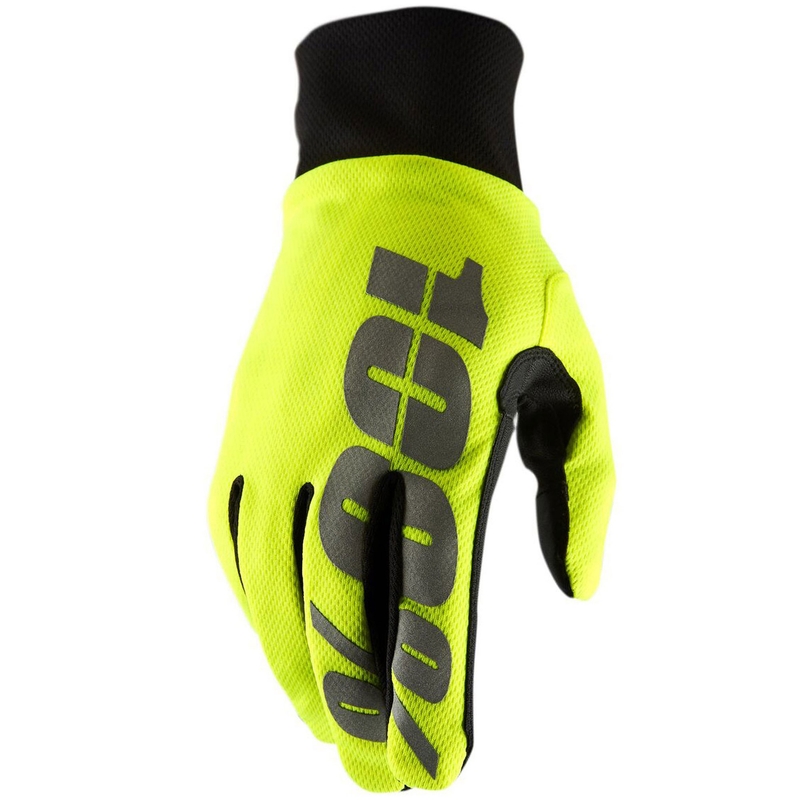Motocrosshandsker 100% HYDROMATIC neongul