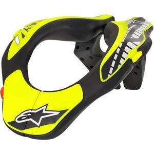Alpinestars Neck Support Youth børnehalsbeskytter, fluo gul/sort