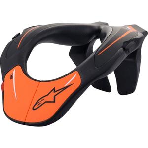 Alpinestars Neck Support nakkebeskytter til unge, sort og orange