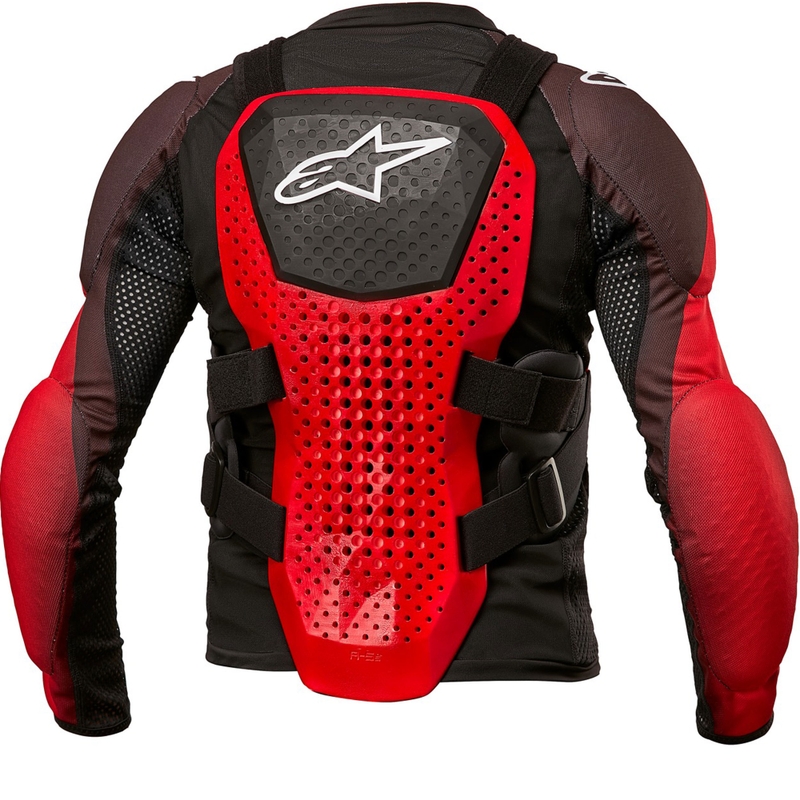 Alpinestars Bionic Tech Youth beskyttelsesdragt, sort-hvid-rød
