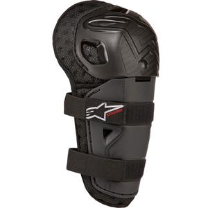 Knæbeskyttere Alpinestars Bionic Kickstart Børn, Sort/Rød