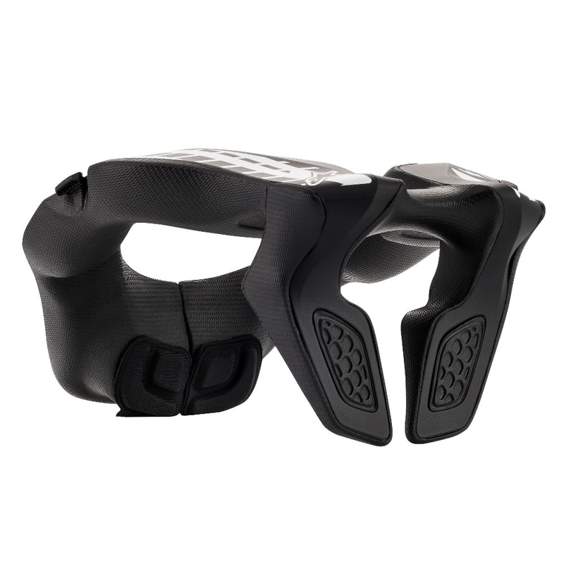 Alpinestars Neck Support Youth sort-hvid børnehalsbeskytter