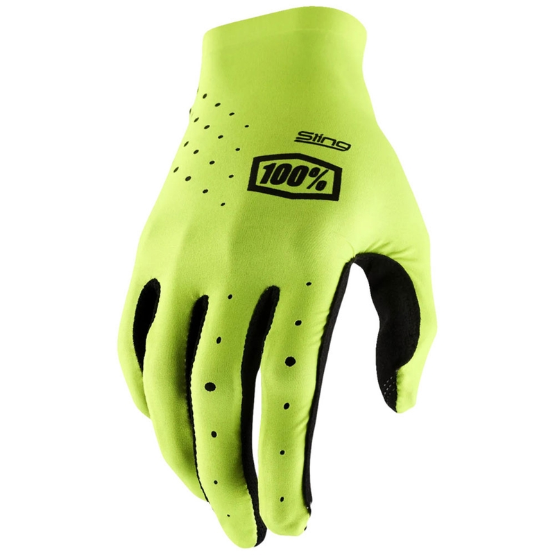 Motocrosshandsker 100% SLING gule