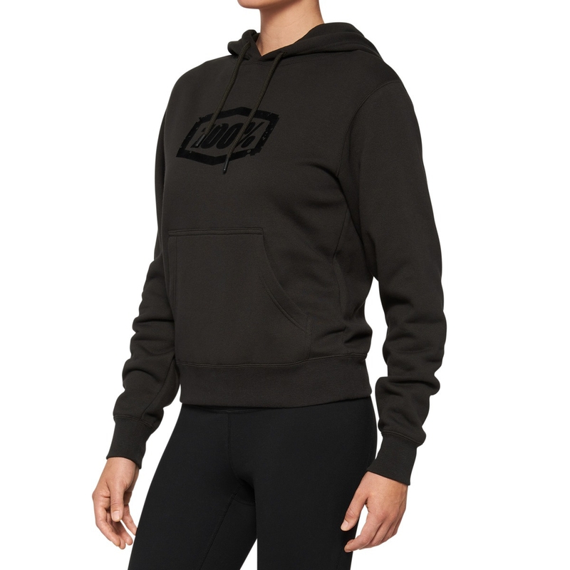 Dame sweatshirt 100% - USA AVALANCHE sort