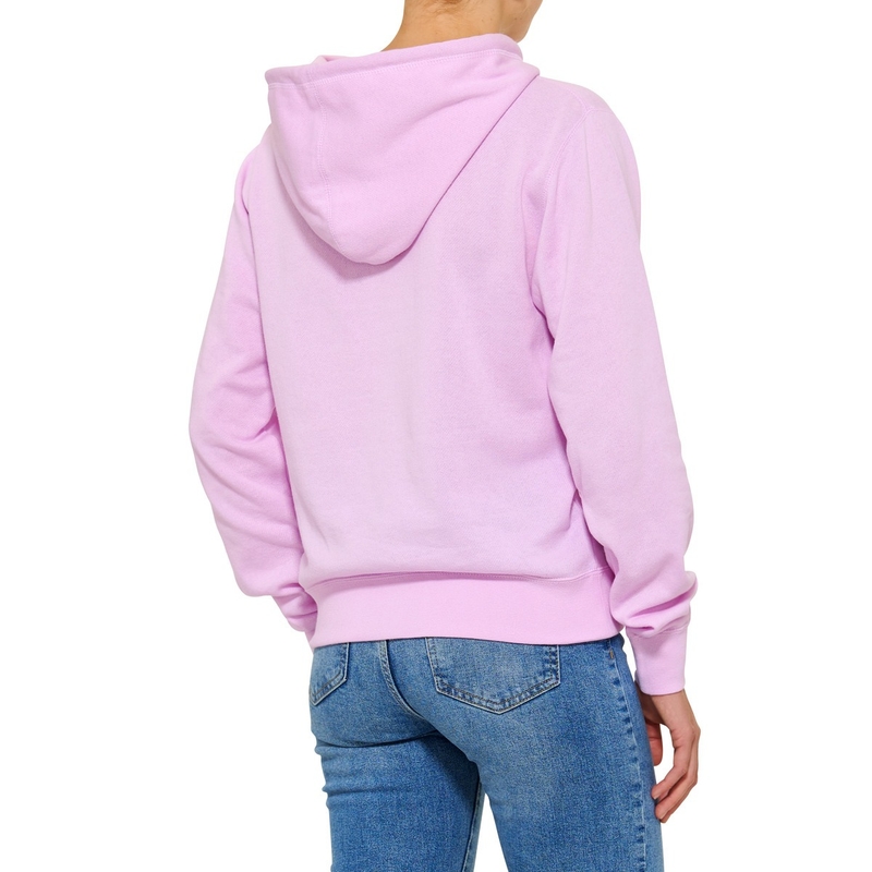 Damesweatshirt 100% - USA VARSITY pink