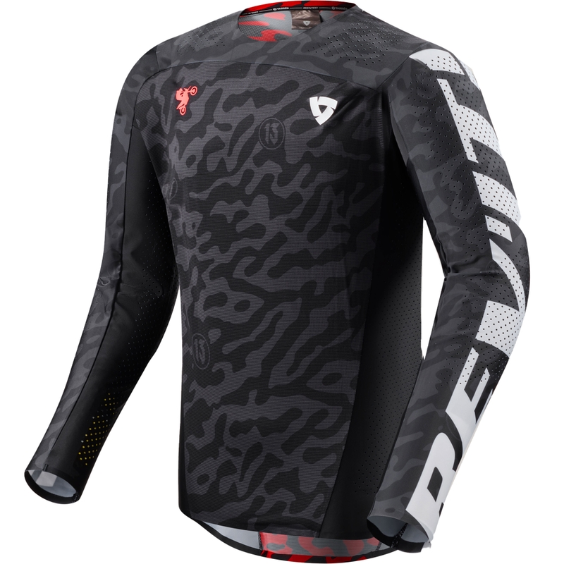 Revit Thirteen motocrosstrøje, sort