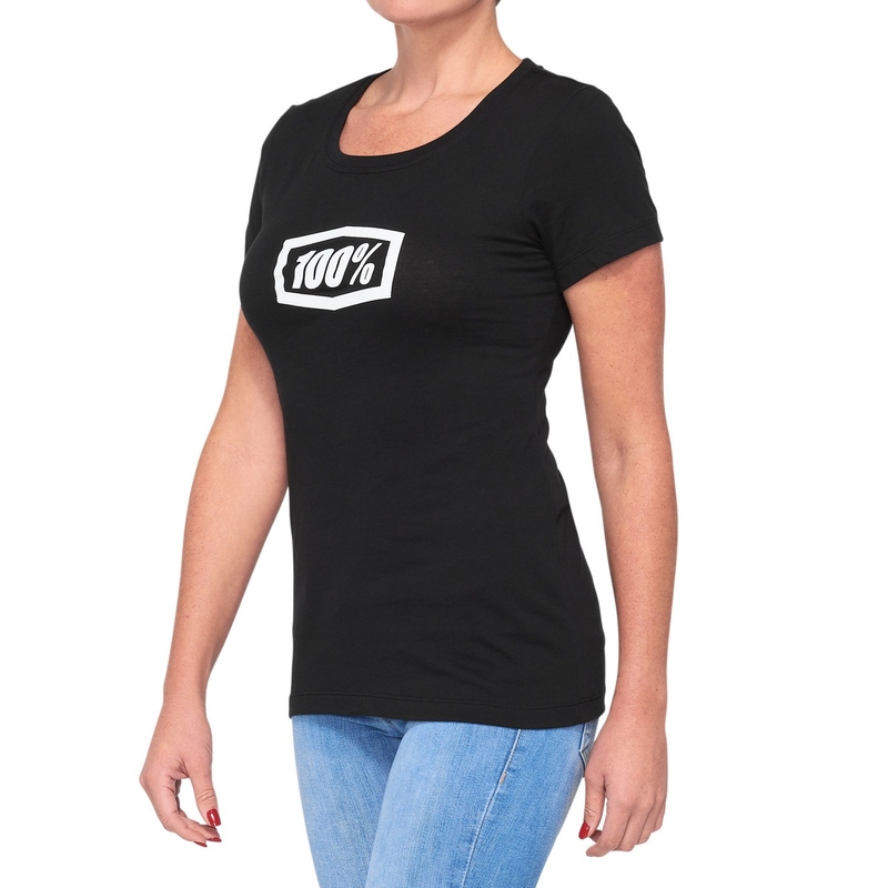 Dame T-shirt 100% - USA ICON sort