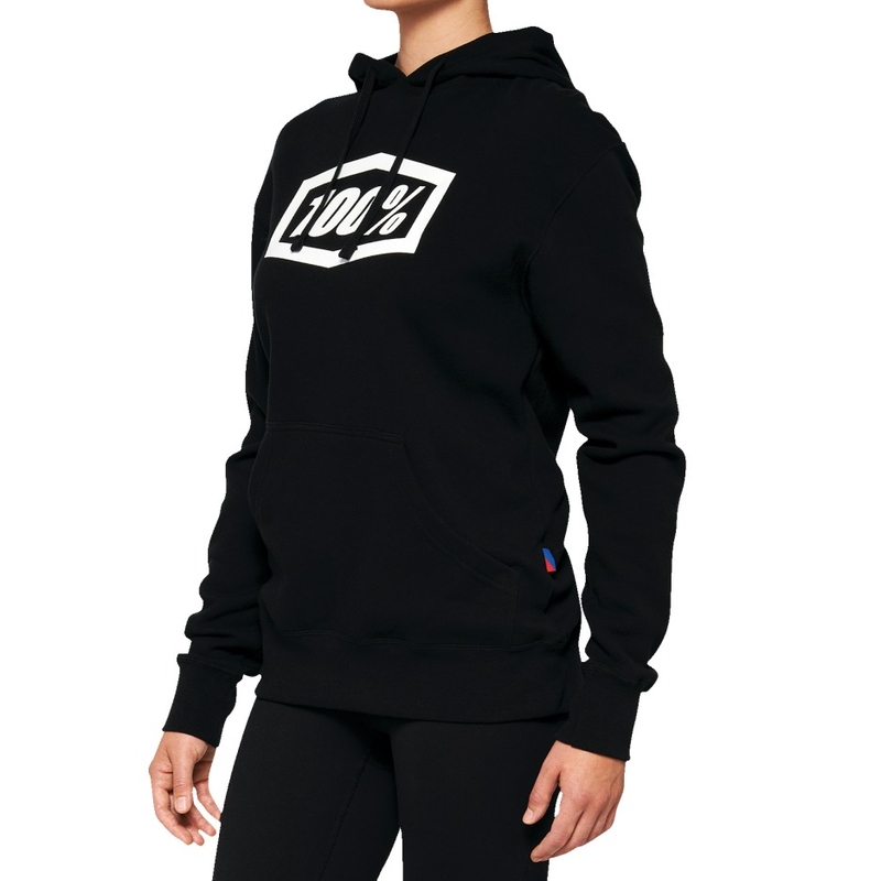 Dame sweatshirt 100% - USA ICON sort