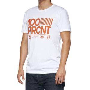 T-shirt 100% - USA SURMAN TECH hvid