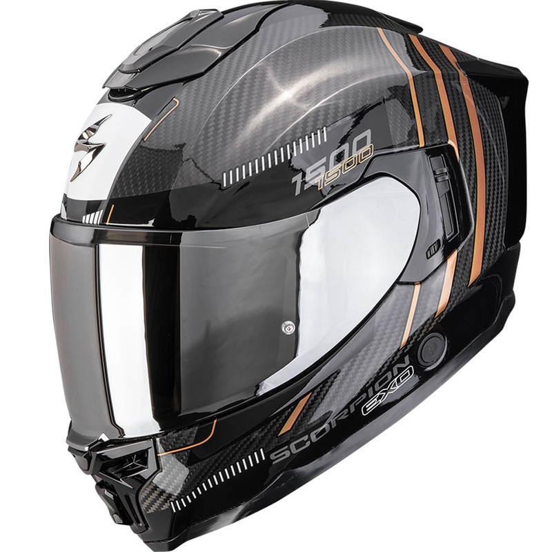 Scorpion EXO-1500 Carbon Air Zity Integralhjelm Sort-Kobber