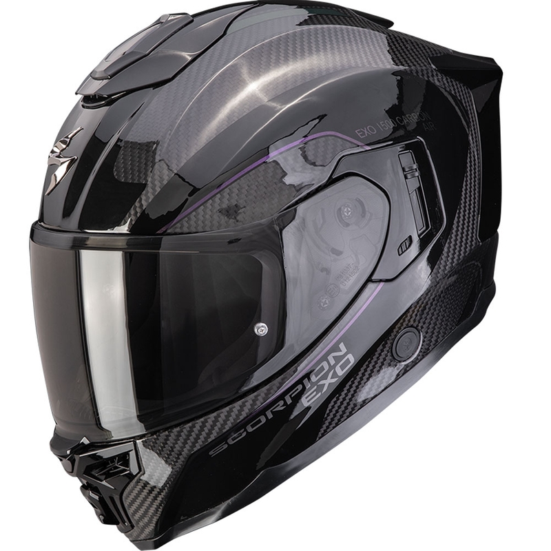 Integralhjelm Scorpion EXO-1500 Carbon Air Mundi, Sort/Kameleon
