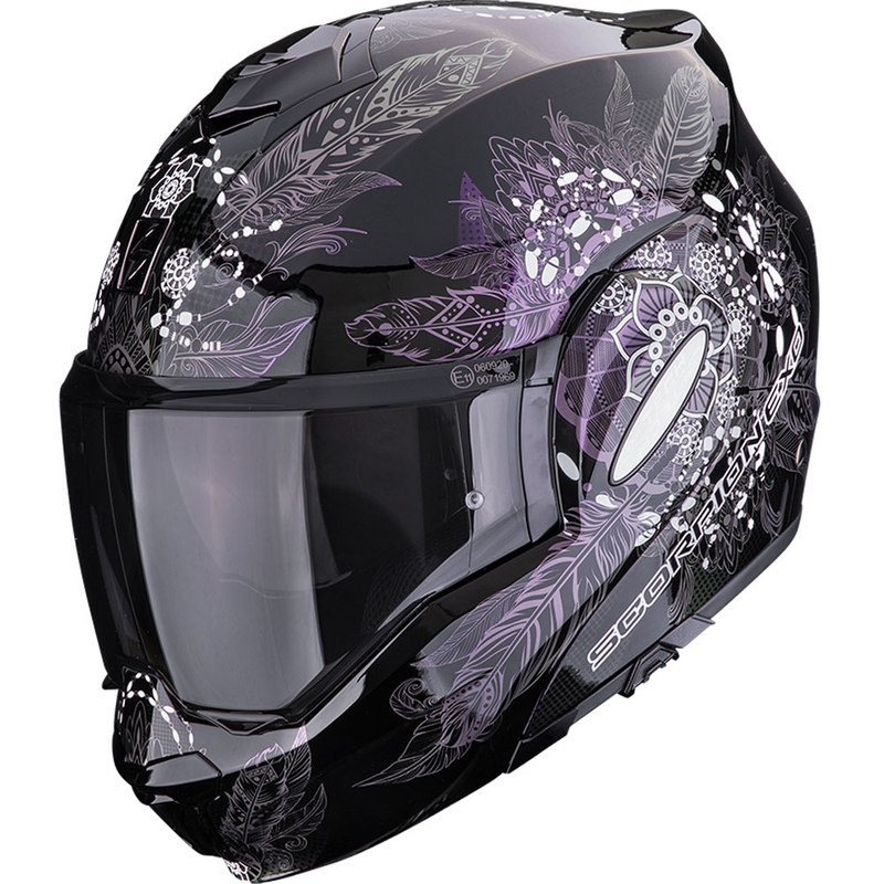 Scorpion EXO-TECH EVO Dream flip-up hjelm, sort/kamæleon