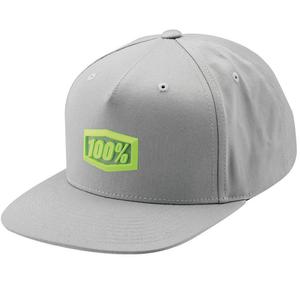 100% Enterprise Snapback kasket grå