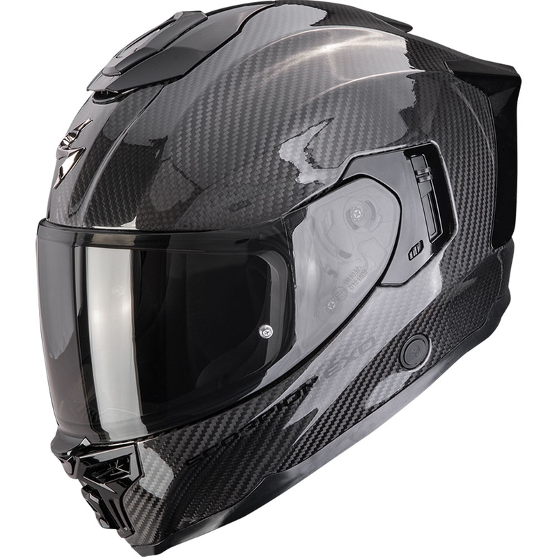 Scorpion EXO-1500 Carbon Air Solid Integralhjelm Sort