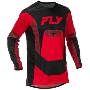 FLY Racing Lite motocross trøje sort-rød II