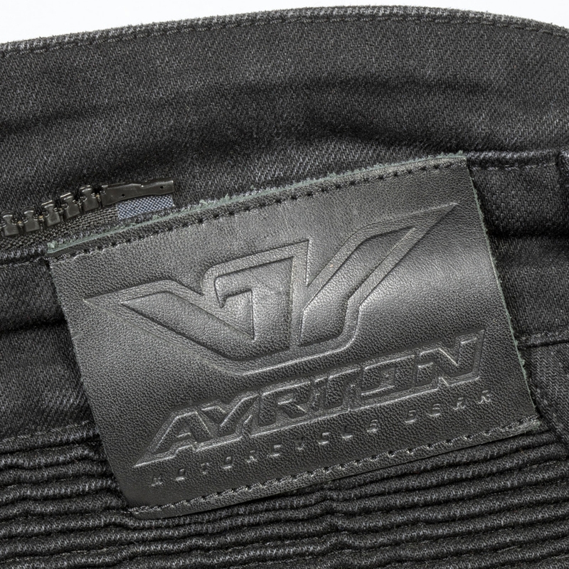 Dame motorcykeljeans Ayrton 505 sort