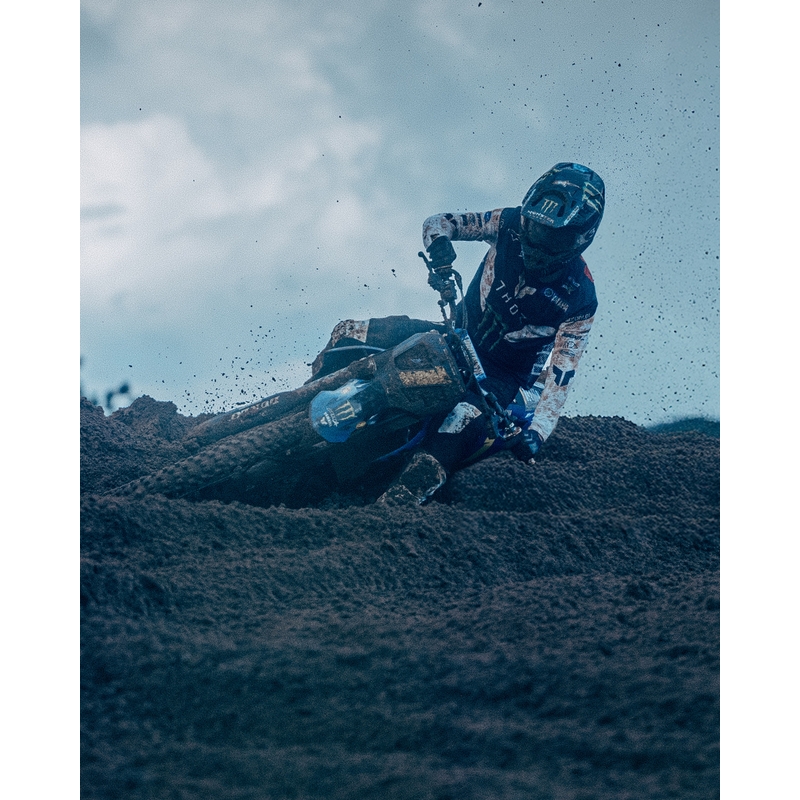 Alpinestars Supertech Vision DNGR38 XXV motocrossbriller sort-sølv med spejl sølv plexiglas