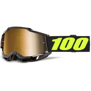 Motocross-briller 100% Accuri 2 FAIRBANKS med guld plexiglas