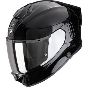 Scorpion EXO-530 Air Solid fullface motorcykelhjelm, sort