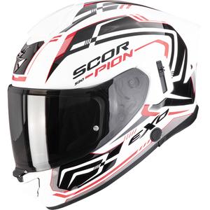 Scorpion EXO-530 Air Slope fullface motorcykelhjelm hvid-sort-rød