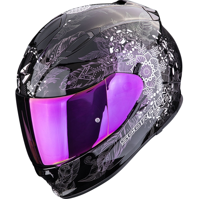Scorpion EXO-491 Dream fullface motorcykelhjelm sort kamæleon