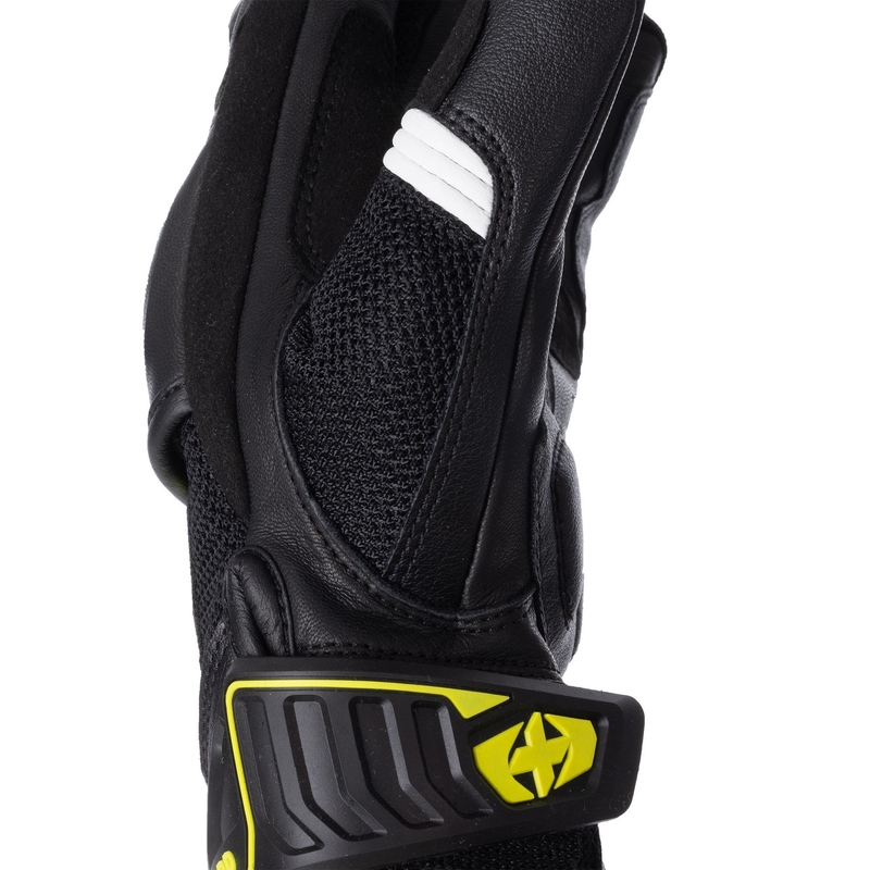 Oxford RP-4S 3.0 motorcykelhandsker sort-hvid-gul