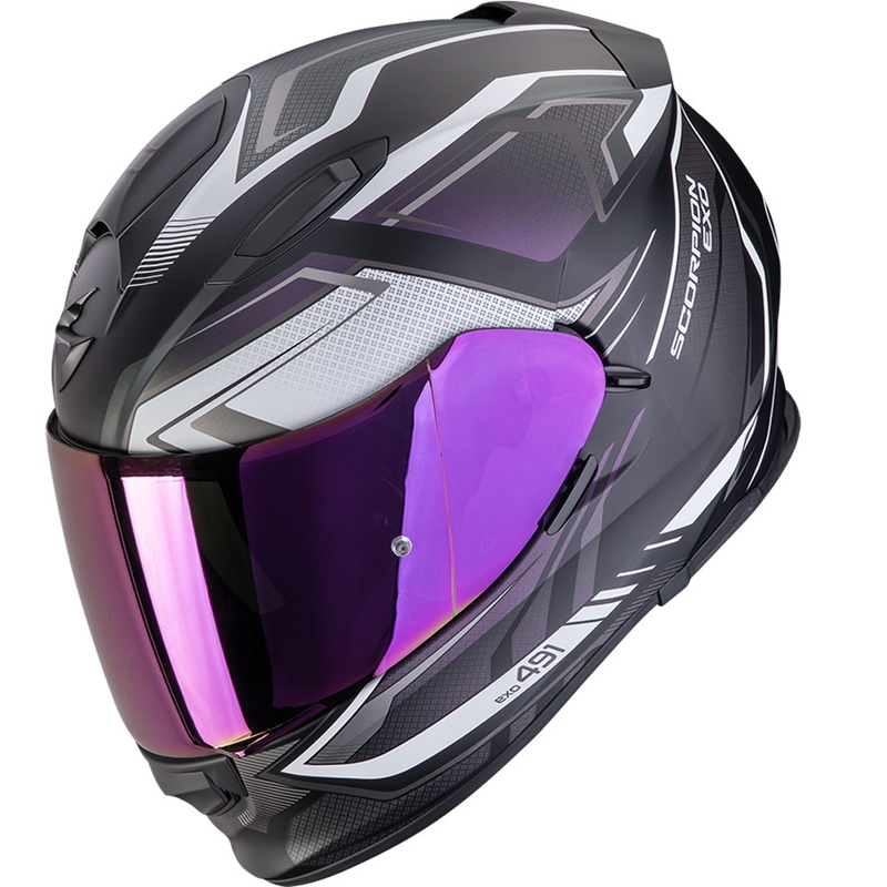 Scorpion EXO-491 Zumo full face motorcykelhjelm mat sort kamæleon