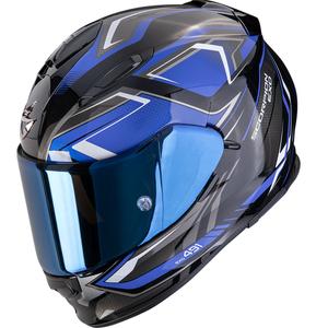 Scorpion EXO-491 Zumo fullface motorcykelhjelm sort-blå