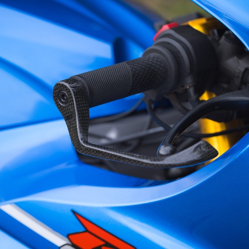 Oxford Carbon håndtagsbeskytter blank kulfiber