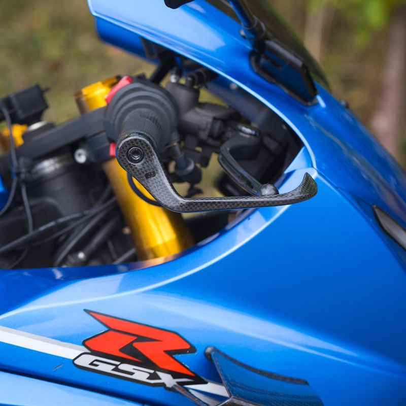 Oxford Carbon håndtagsbeskytter blank kulfiber