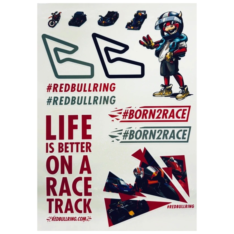 Red Bull Ring-klistermærkesæt