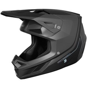 Motocross hjelm Shot Speed Fury mat grå