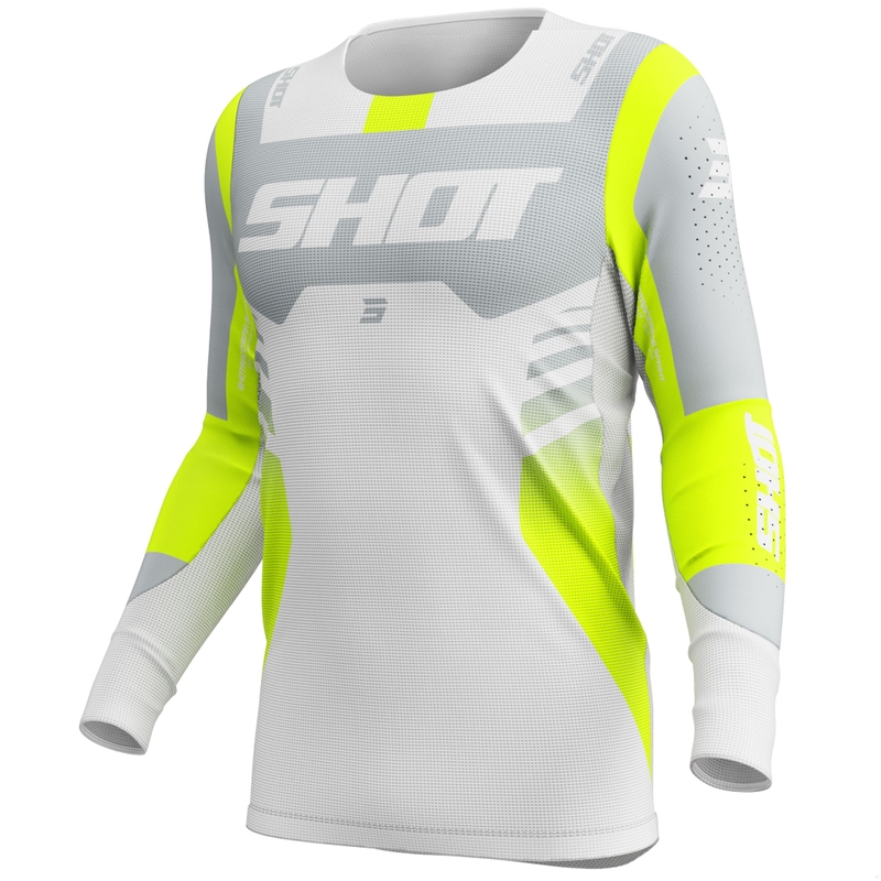 Shot Aerolite Sprint motocross jersey grå