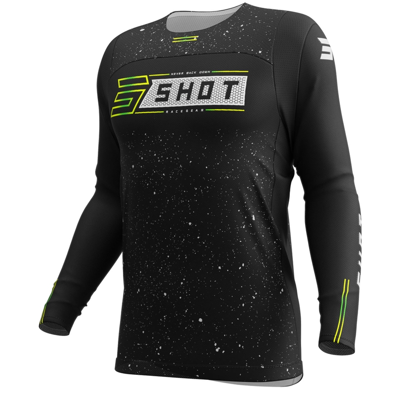 Shot Contact Art motocross trøje sort