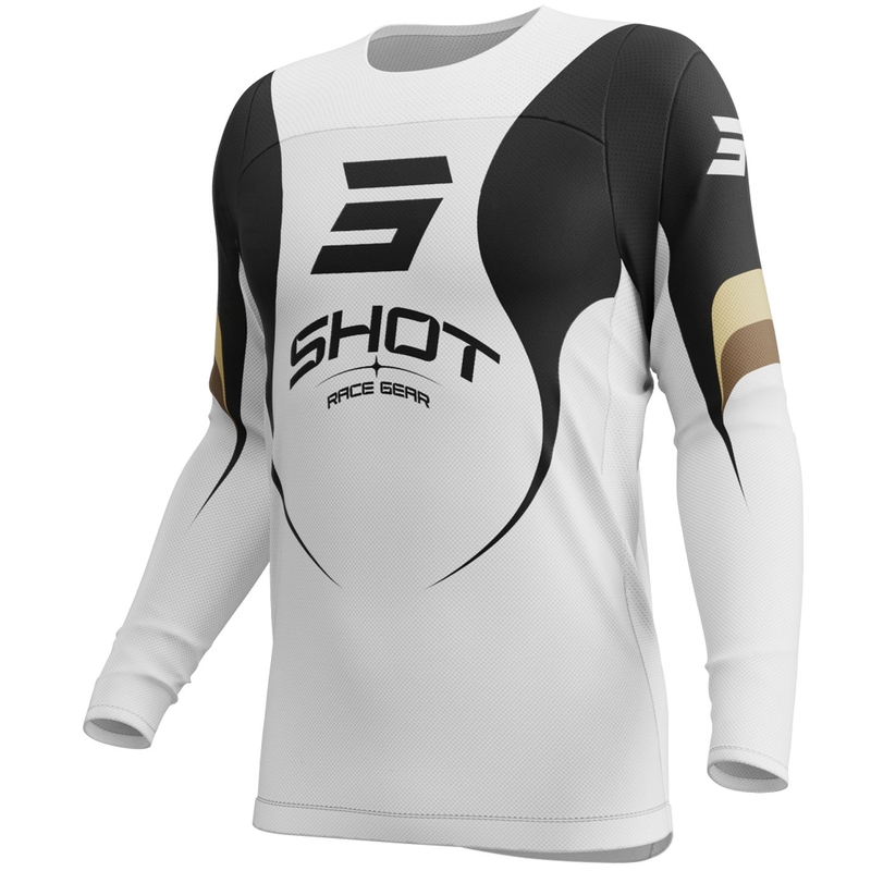 Shot Contact Manta motocrosstrøje hvid